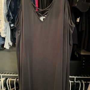 Active USA Charcoal Sleeveless Top